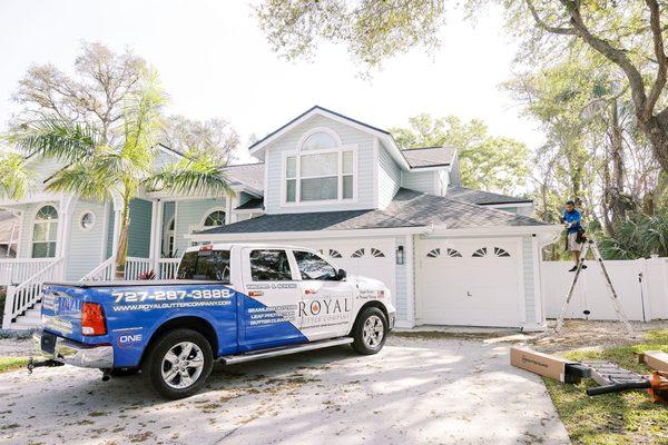 Another custom job by The Royal Gutter Company.