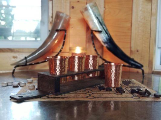 Flights, Tankards, Horns, and Mugs