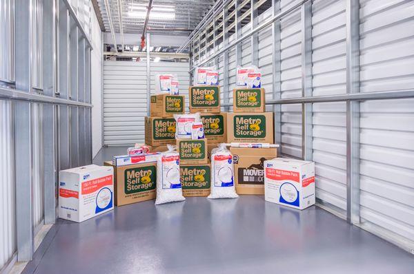 Boxes and moving supplies available