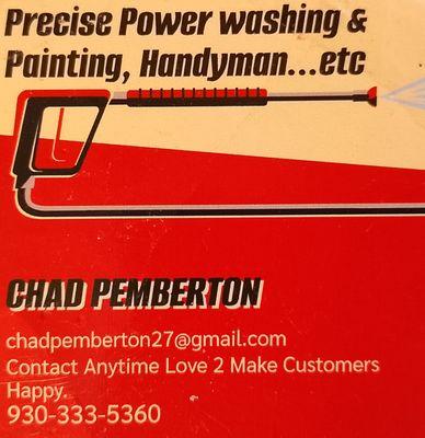 Precise Power Washing And Painting