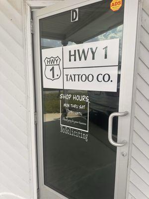 HWY 1 Tattoo