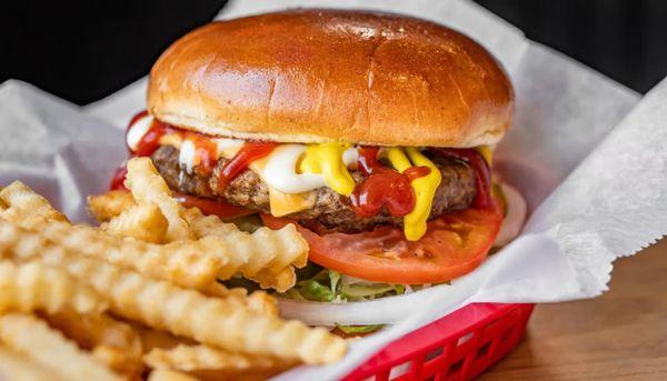 classic cheese burger