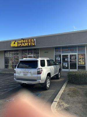 Front of 4 Wheel Parts