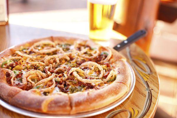 Jalepeno popper pizza!