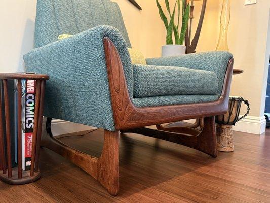 1960s Mid century Kroehler chair