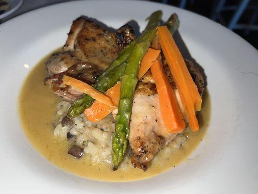 Duck Fat Roasted Free Range Chicken - the gravy was WOW