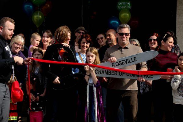 We are a small local business member of the Roseville Chamber.