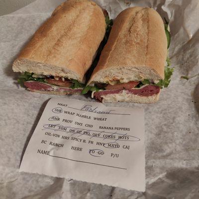 Pastrami Sub