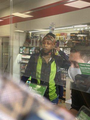 Raunchy customer service