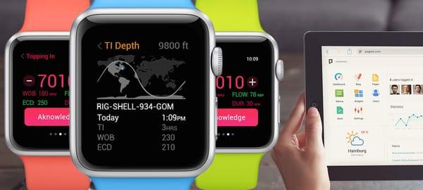 UX Apple Watch Drilling Applications