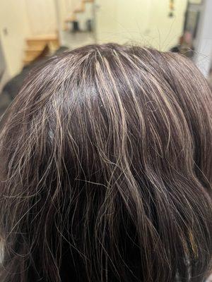 Closeups of the hair after the 2nd visit part 2