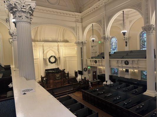 Tiffany Windows Education Center at Arlington Street Church