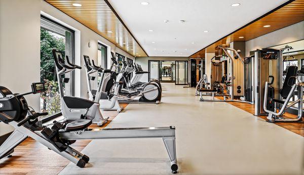 The Verge apartments - fitness center