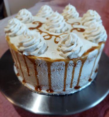 All from scratch.. yep, even the caramel sauce!