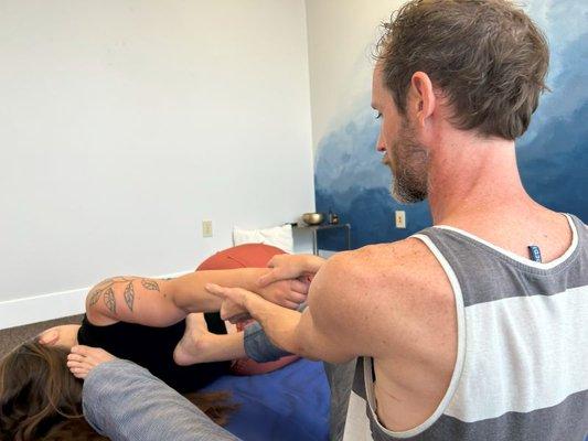 Mmm that felt so good, let's do again a different way.