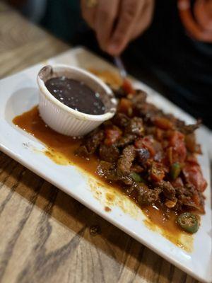 Bistec a La Mexicana