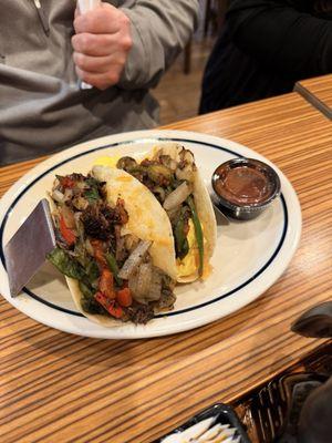 Spicy Shredded Beef Anytime Tacos