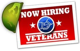 Now Hiring Veterans