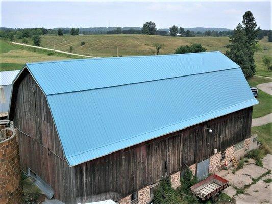 Marion Agricultural Roof with GrandRib 3 Panels