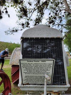 Fordson tractor from the 1920s
