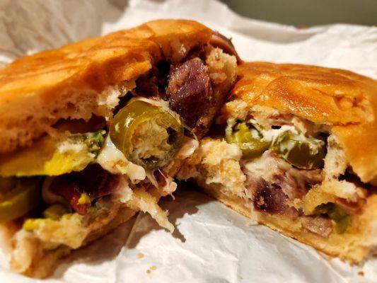 Carnitas Sandwich Special this week