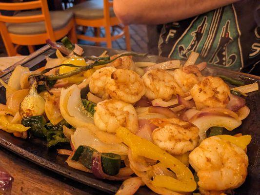 Shrimp Fajitas