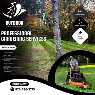 Outdoor Masonry Landscaping