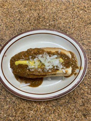 Excellent coney dog!