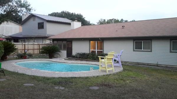 Can see the house now!!