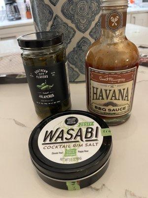 Good food items from Boater's Republic