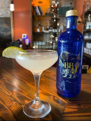 Gin Gimlet with BB9 gin