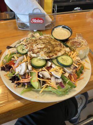 Grilled chicken salad