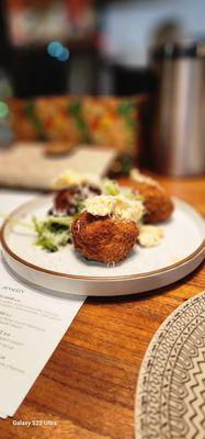 Cordon bleu chicken croquettes