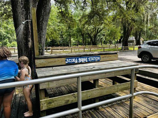 Scuba Rinse Station & Shower