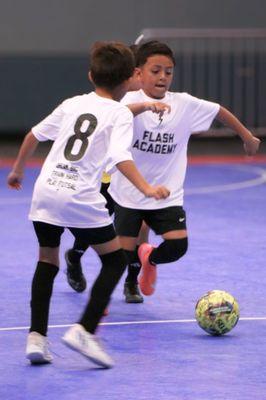 DC flash Academy, futsal