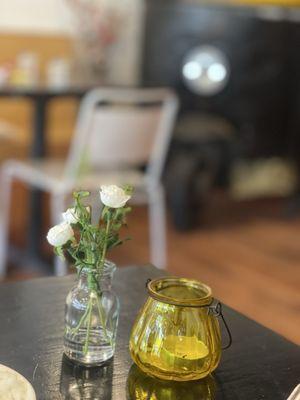 Table and Thai motor cart