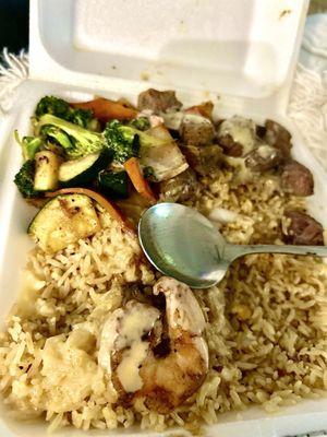 Steak & Shrimp Combo - FANTASTIC