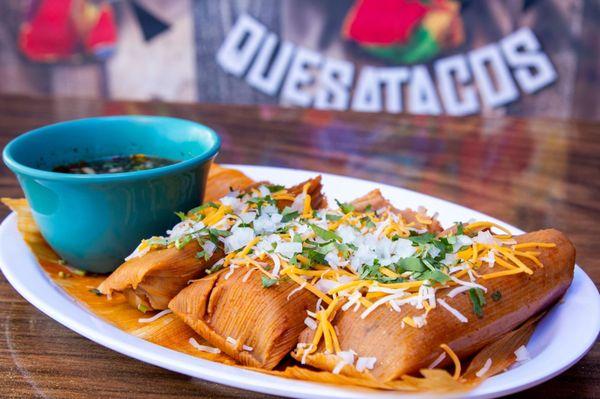 NOT Just Tamales.....
QUESABIRRIA TAMALES!!!