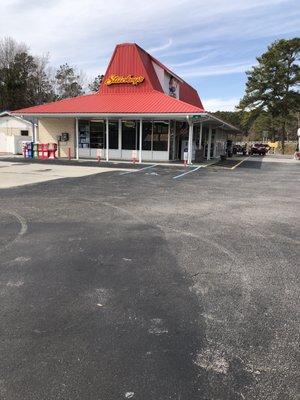 This DQ is inside a Stuckey's.
