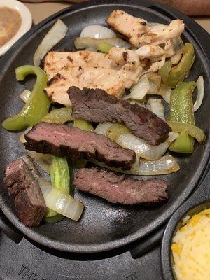 "Rubbery" Fajitas