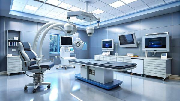 High tech monitors used by Interventional Radiologists