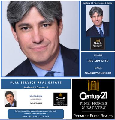 Marvin Arrieta - Century 21 Coral Gables - (305) 609-5719