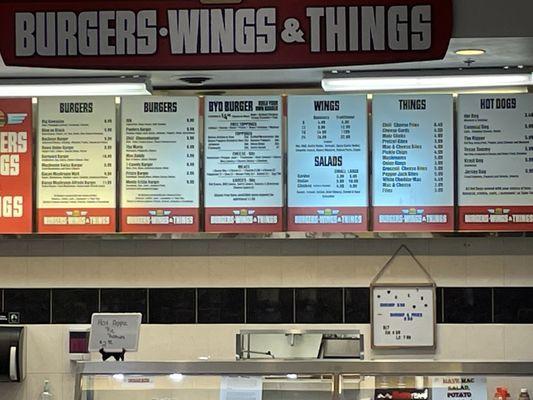 Burgers Wings & Things