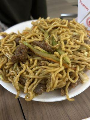 Beef Chow mein