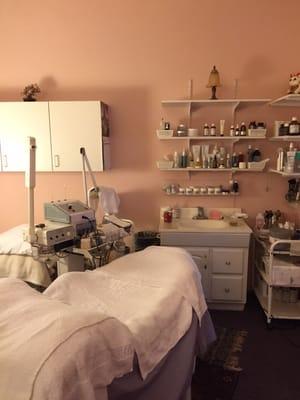 This was taken just after my facial. So it looks much better before, lol.