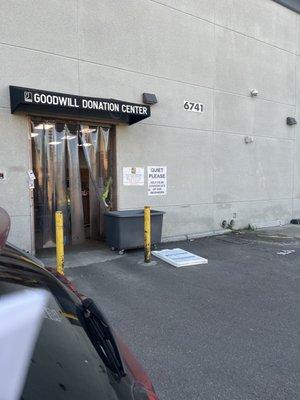 Just dropping off. :)