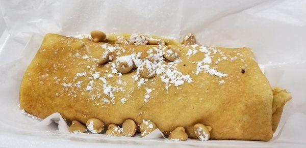 Peanut butter crepe 7.99