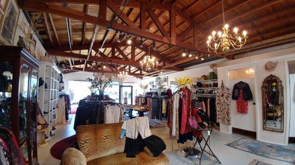 Interior of the shop