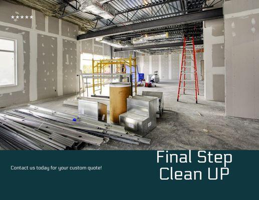 Final Step Clean Up