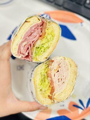 Corned Beef Brisket, Smoked Turkey Breast